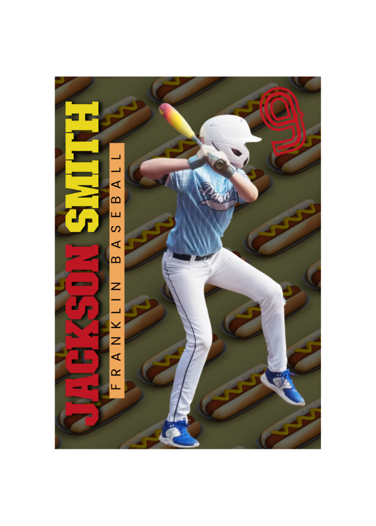 Collection of Baseball Card Template #17 in a gallery layout